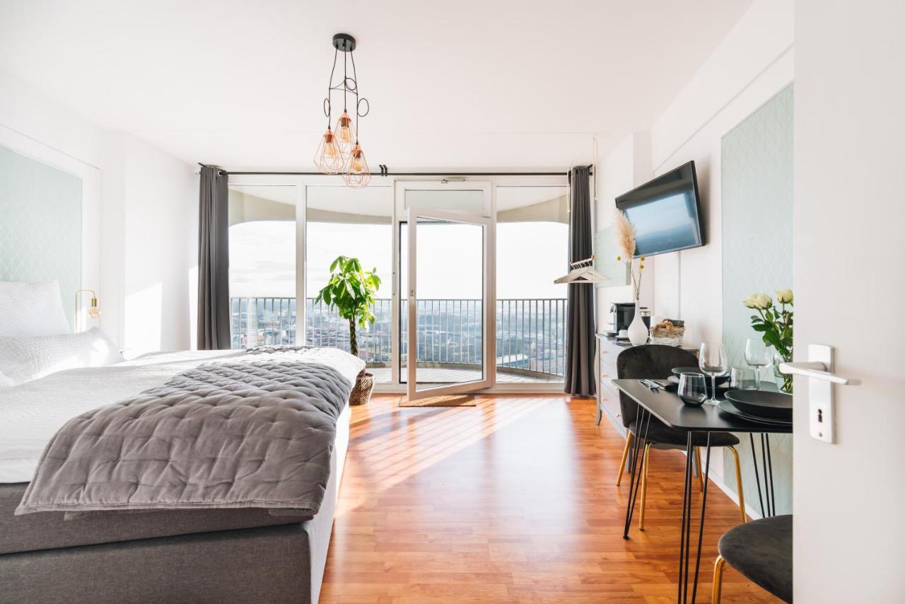 Great City View I 26 Floor I Netflix And Boxspringbed Augsburg Exterior photo